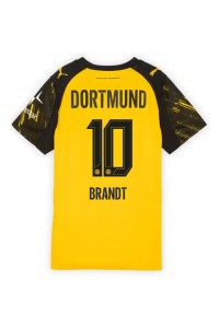 Borussia Dortmund Julian Brandt #10 Fotballdrakt Hjemme Klær Dame 2025-26 Korte ermer